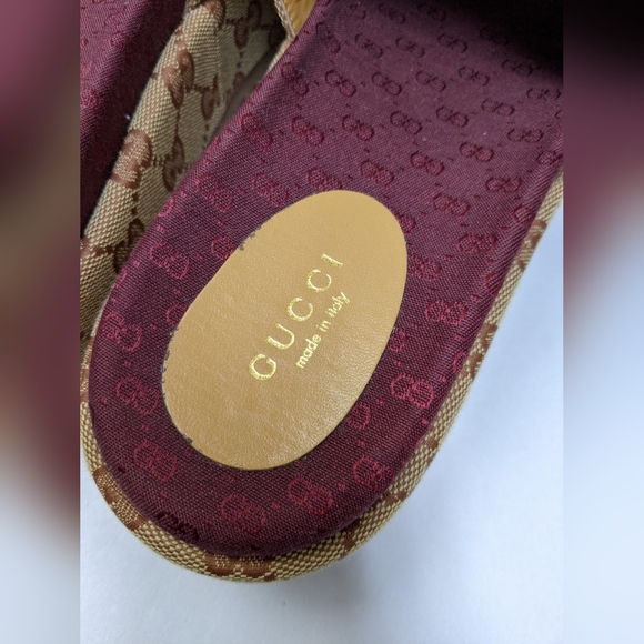Gucci GG Platform Slide Sandal (US 7.5) "LIVE SHOW TODAY" - Picture 5 of 10